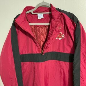 NCAA university of South Carolina gamecocks 3/4 zip pull over size L